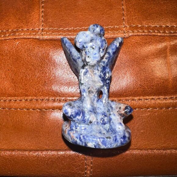 Sodalite Tinkerbell Carving - Picture 7 of 9
